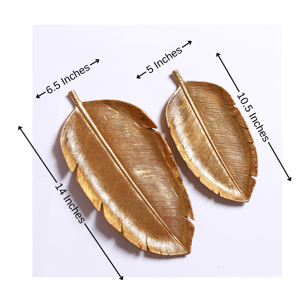 Whimsy Leaf Tray Set