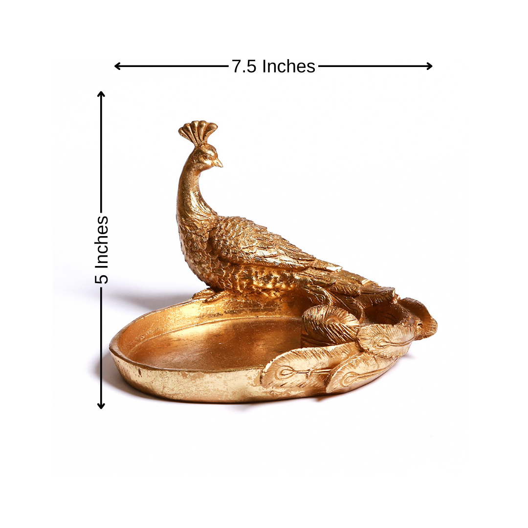 Peacock Jewelry Tray