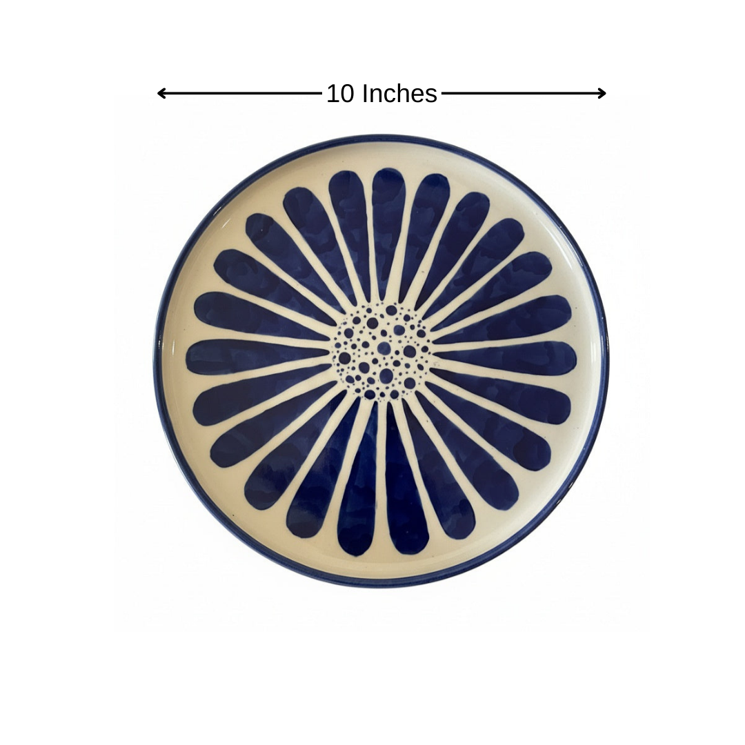 Cobalt Ceramic Platter