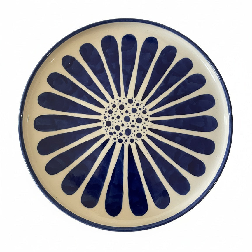 Cobalt Ceramic Platter