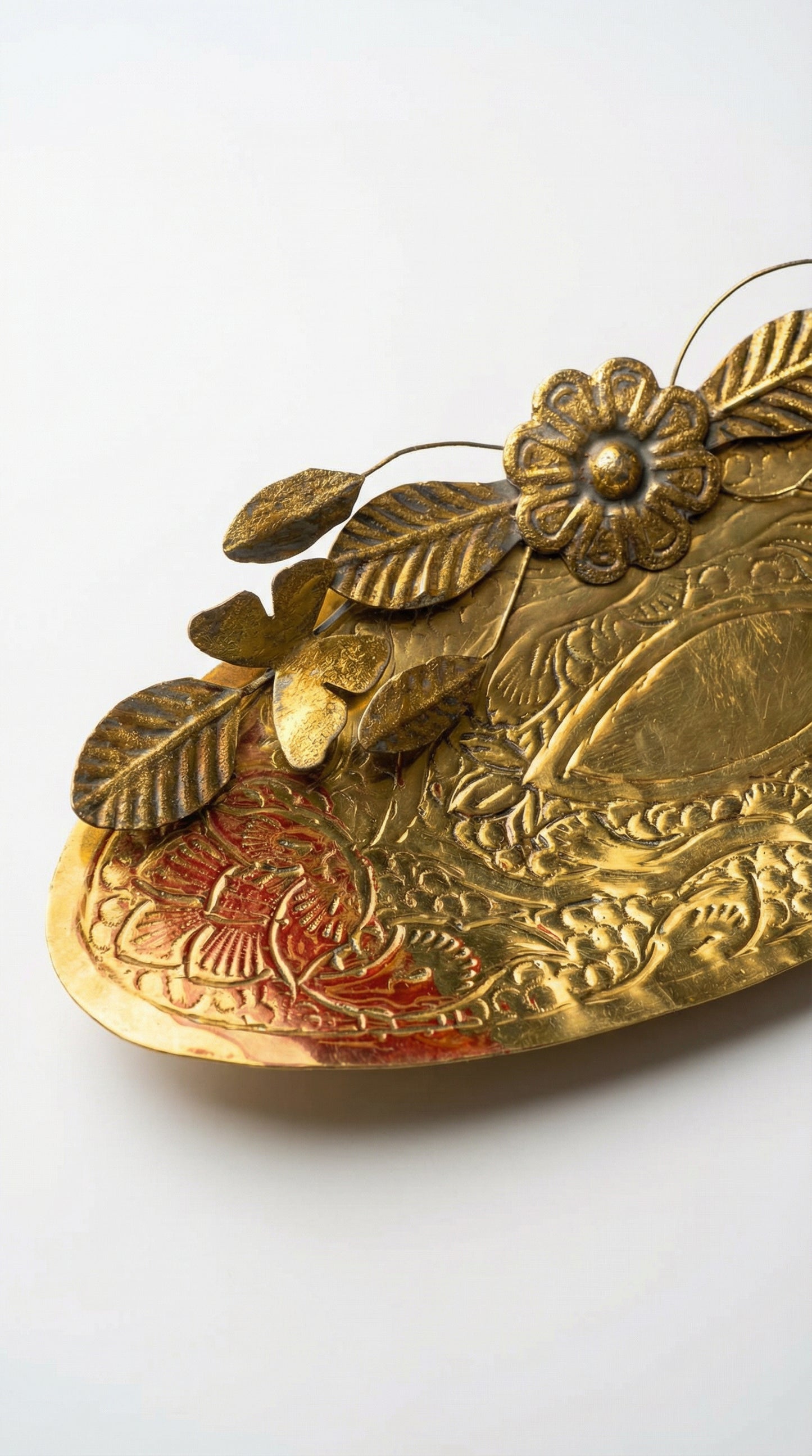 Imperial Blossam Oval Tray Set of 2