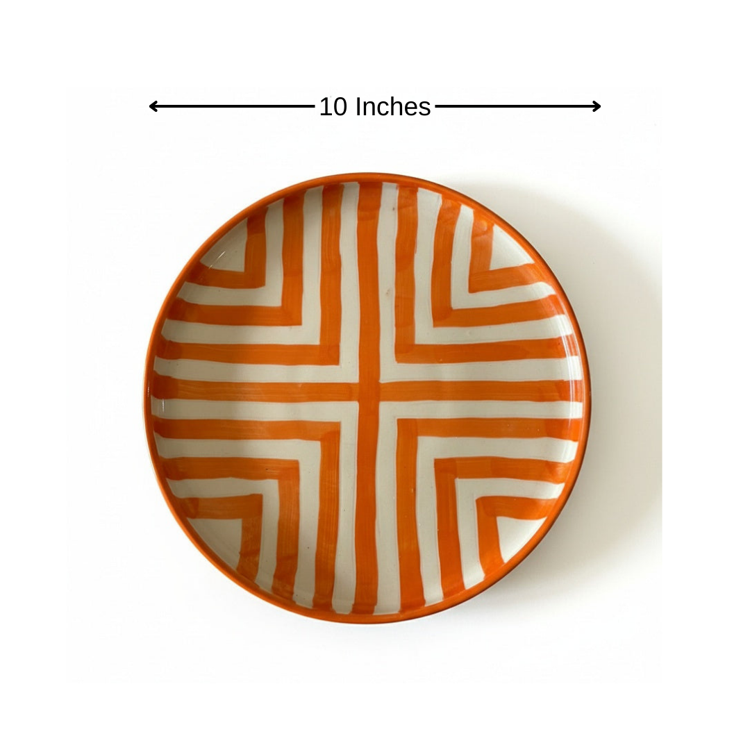 Tangerine Beam Platter