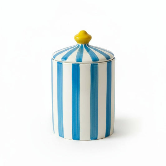 Amalfi Stripe Jar