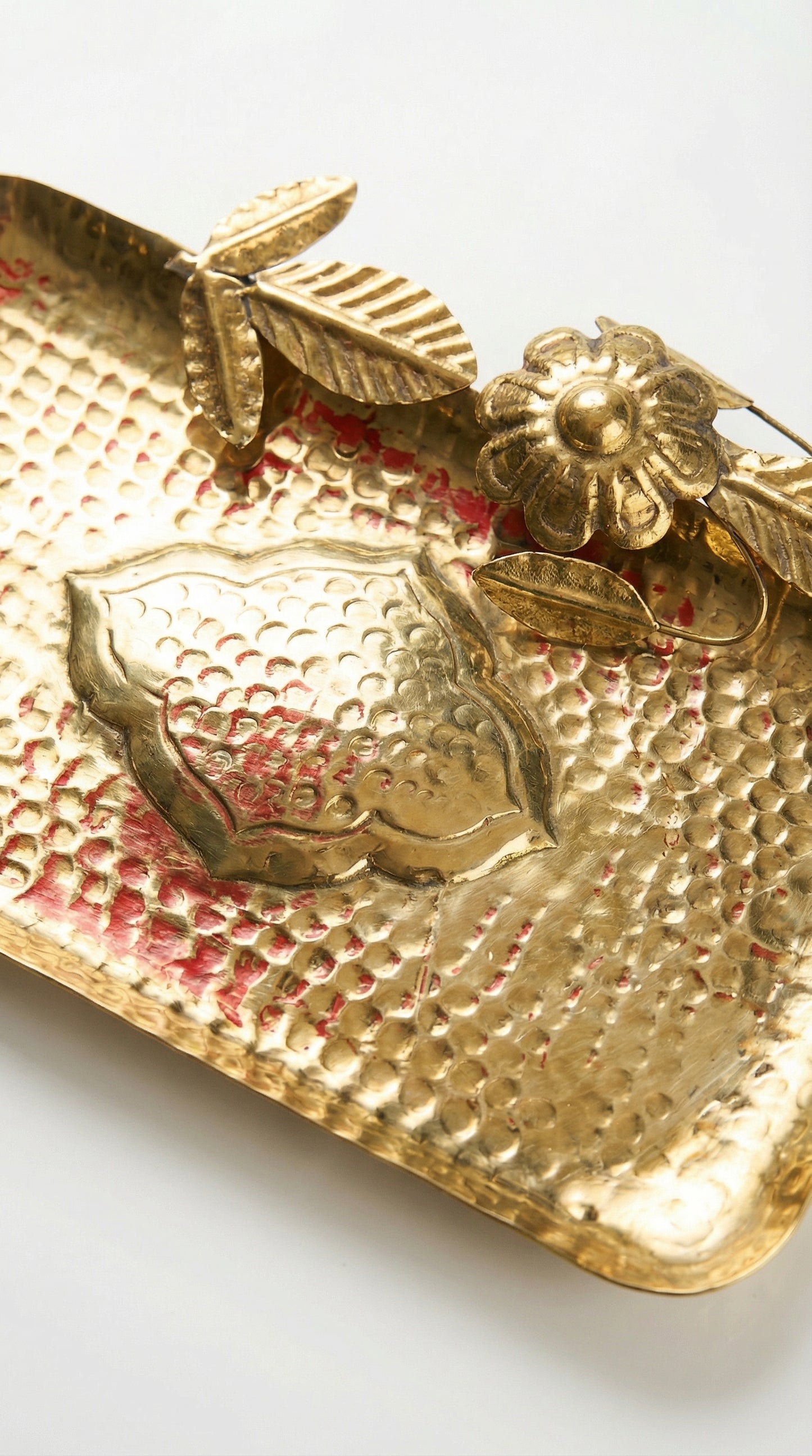 Bloom Brass Tray