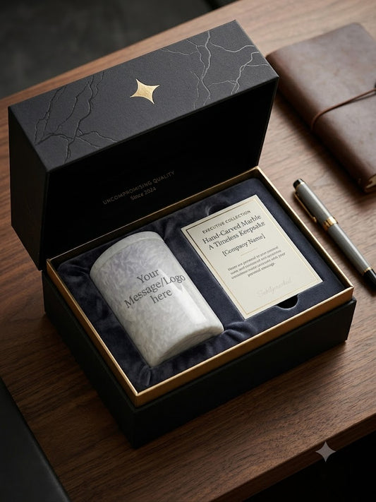 Executive Marble Keepsake Box