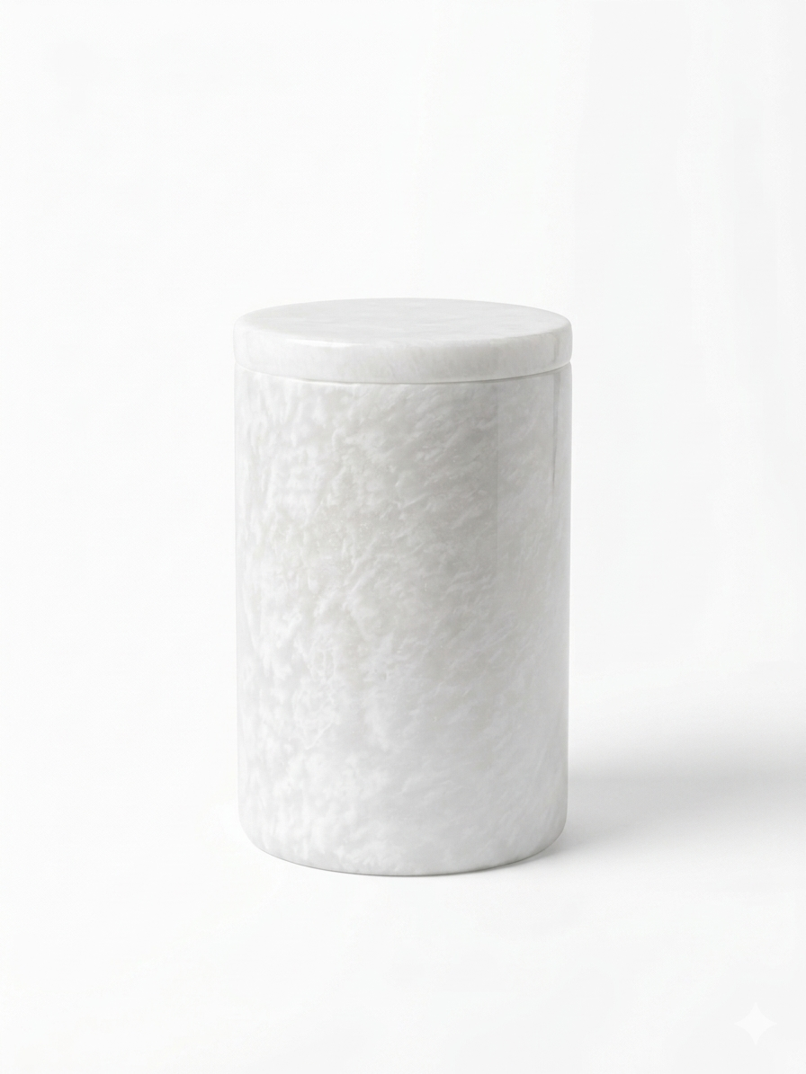 Classic White Jar
