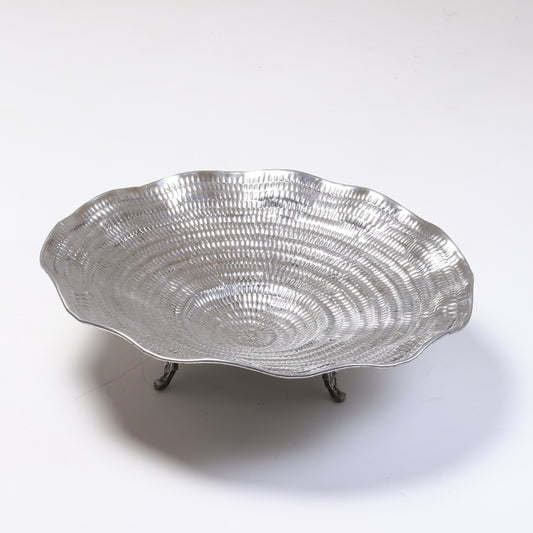 Raised Ripple Silver platter