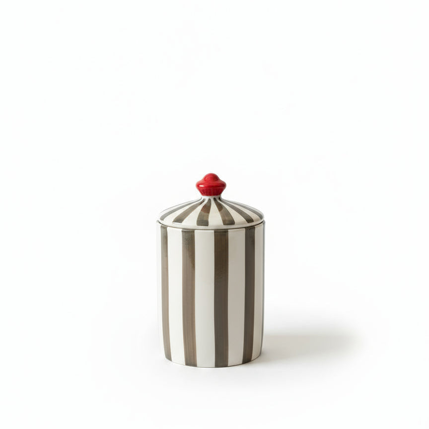 The Tuscan Stripe Jar