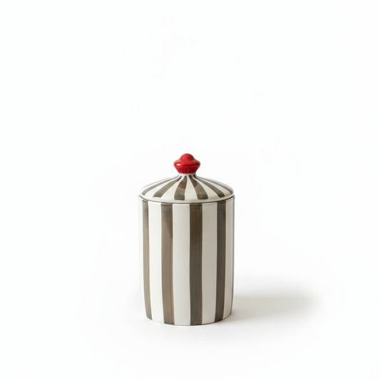 The Tuscan Stripe Jar