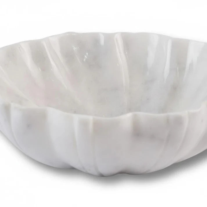 Minor Defect - Ziarat Lotus Marble Bowl