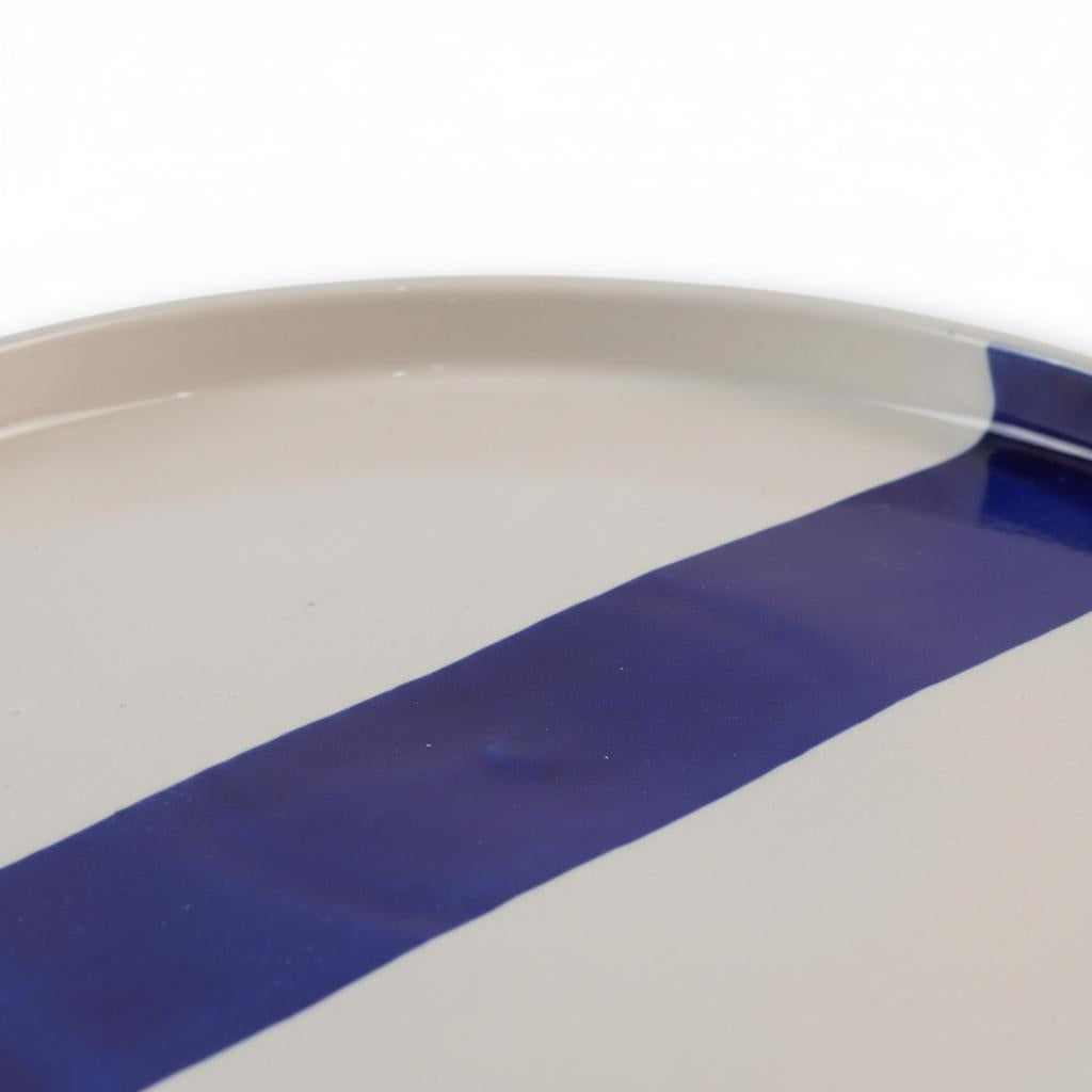 Blue Horizon Ceramic Platter