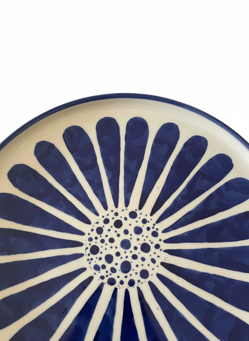 Cobalt Ceramic Platter