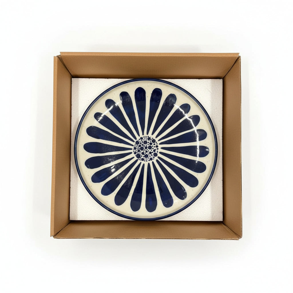Cobalt Ceramic Platter