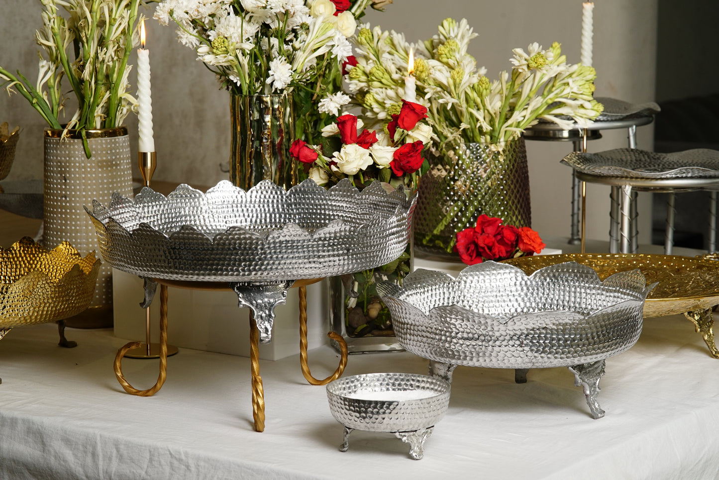 Regal Silver Thaal - Rental